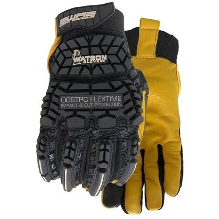 WATSON GLOVES Flextime Impact W/Cutshield-Medium PR 005TPC-M